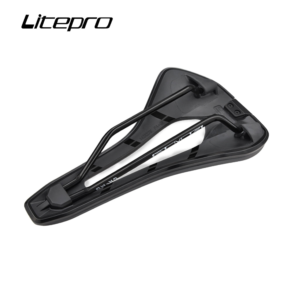 Litepro Hollow PU Leather Seat Saddle