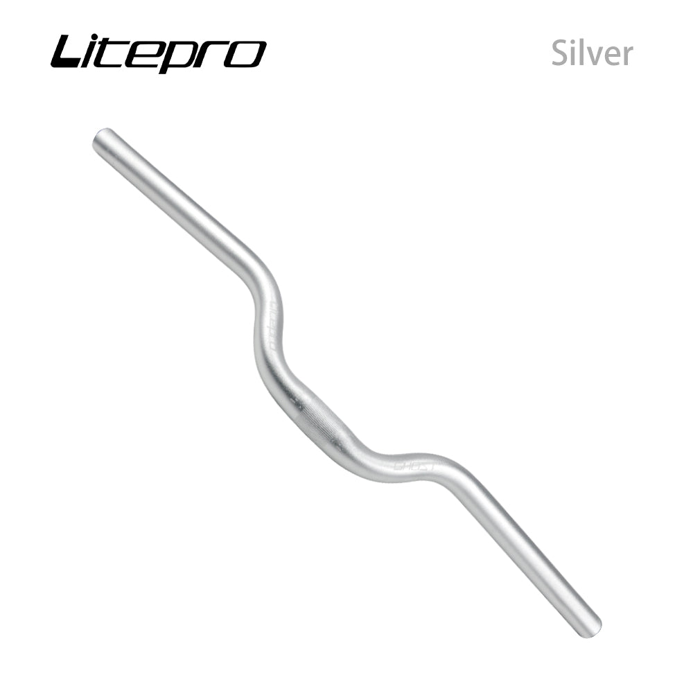 Litepro Ghost Handlebar – 25.4×580mm, Aluminum Alloy, Double-Drawn, Ultralight