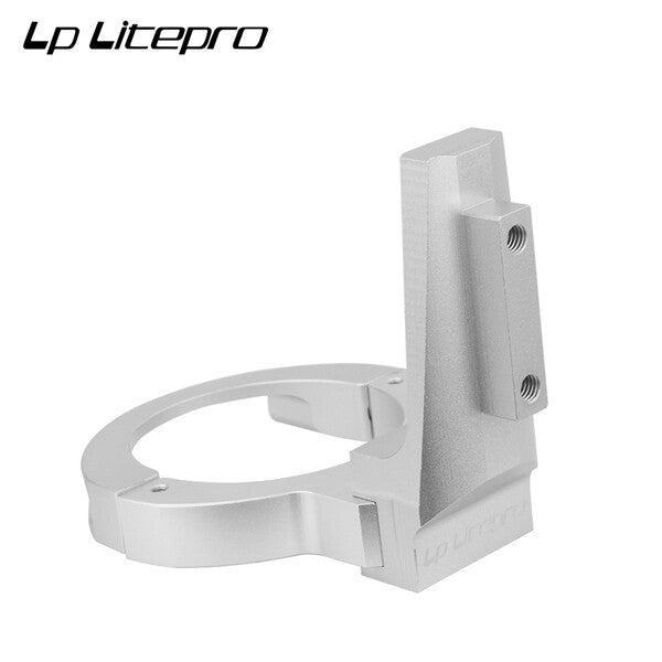 Litepro Folding Bike Front Pack Convert Bracket Front Rack Pig Nose Holder Adapter Compatible Dahon K3 P8 K3 PLUS Fohon 412 Bicycle