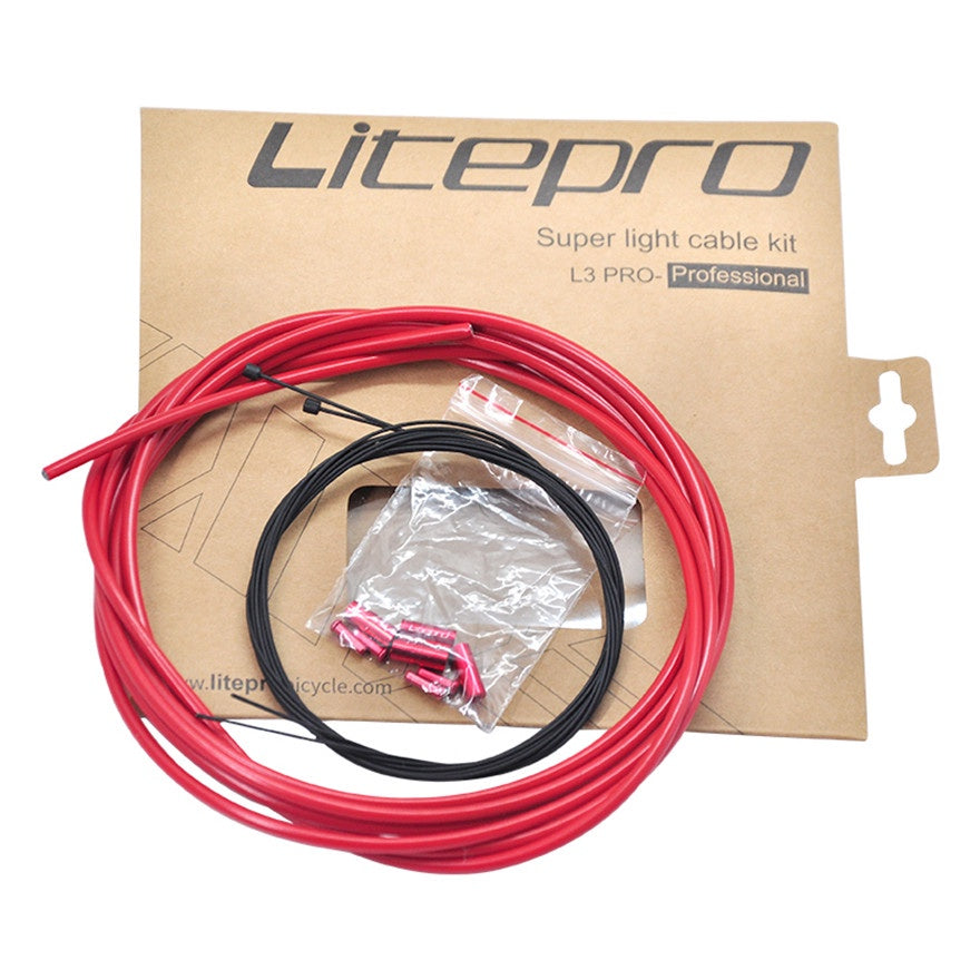 Litepro L3 Upgrade Teflon Brake/Transmission Shift Cables Set