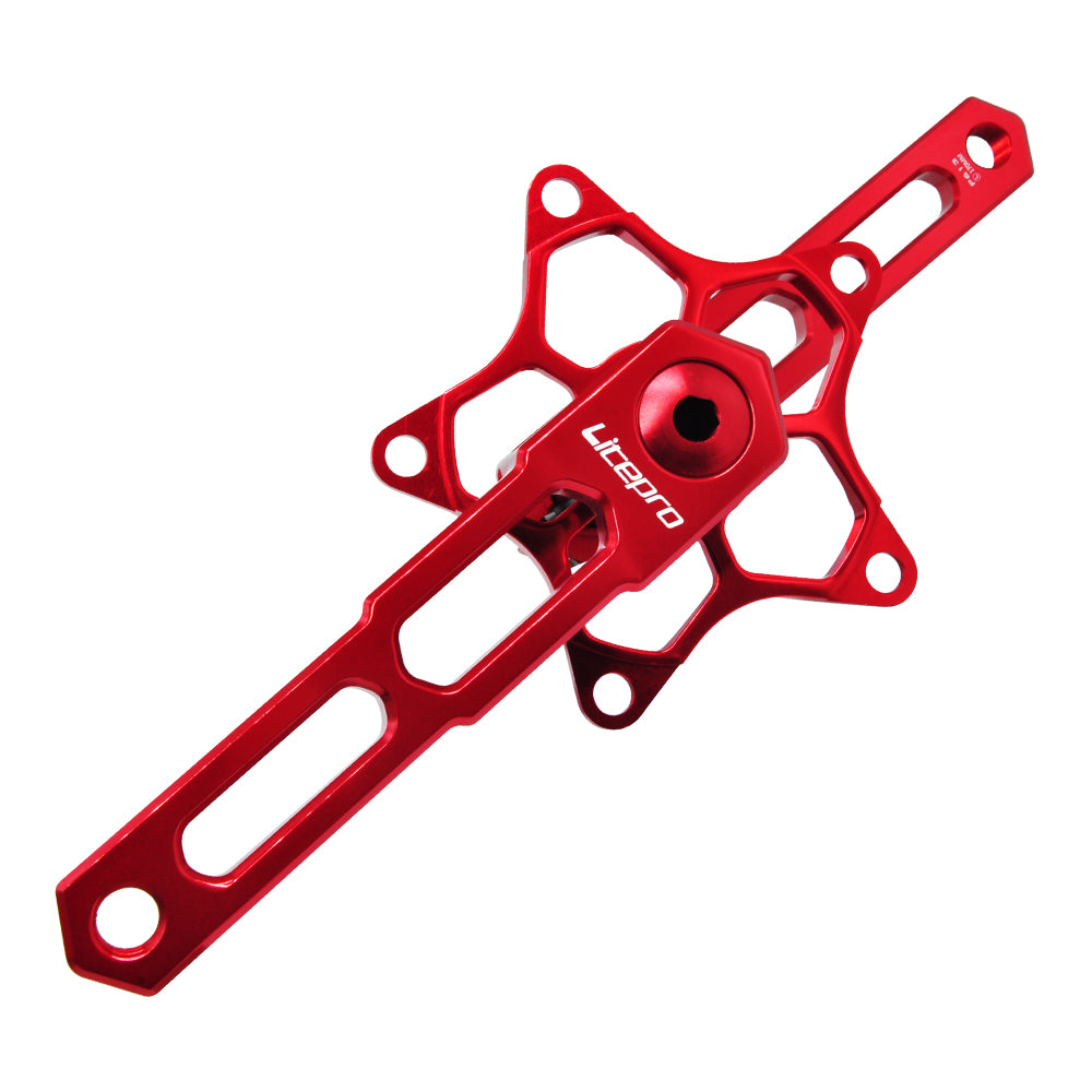 Litepro P613 Folding Bicycle Integrated 5 Claws Hollow Crank