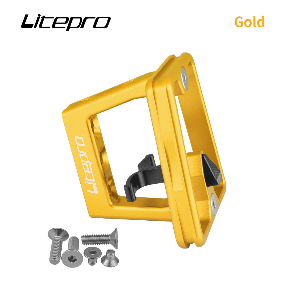 Nariz de cerdo Litepro de 3 orificios de doble tracción para Brompton