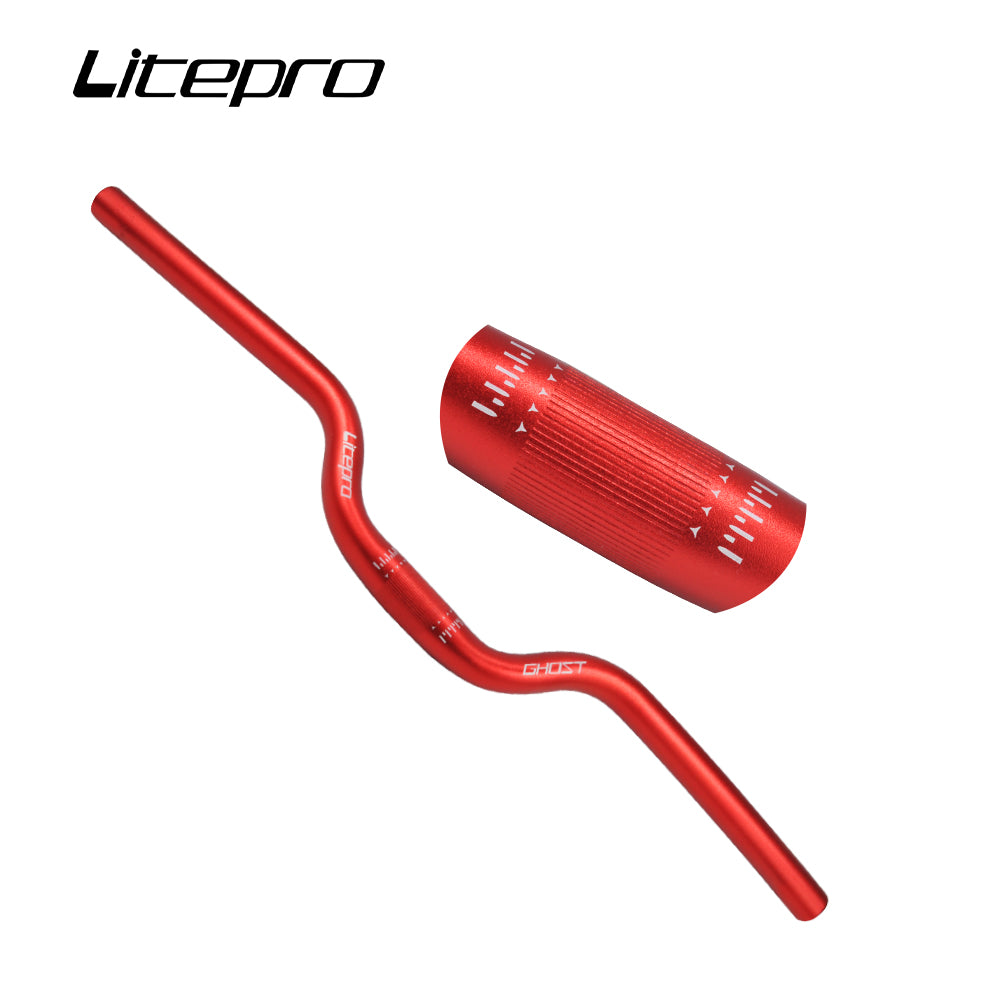 Litepro Ghost Handlebar – 25.4×580mm, Aluminum Alloy, Double-Drawn, Ultralight