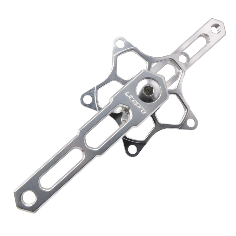 Litepro P613 Folding Bicycle Integrated 5 Claws Hollow Crank