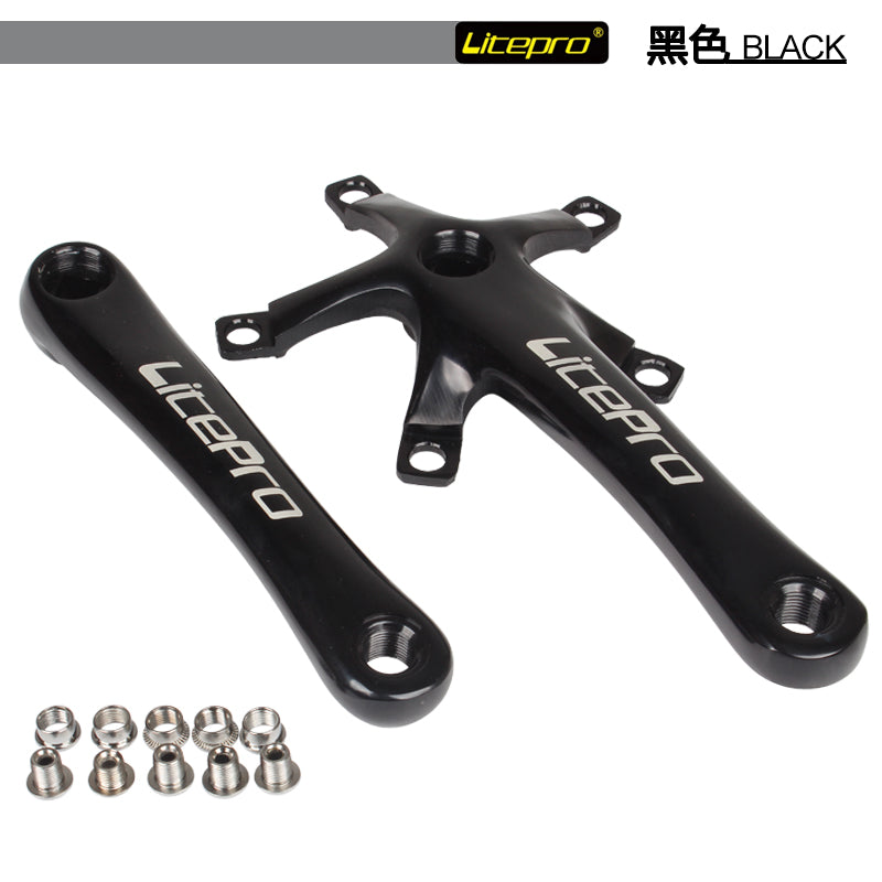 Litepro Folding Bike Square hole Crankset