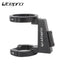 Litepro Elite Folding Bicycle K3 plus Pig Nose Front Bag Adapter Mount Alloy Modified Front Shelf Racks Bike For Fnhon Dahon
