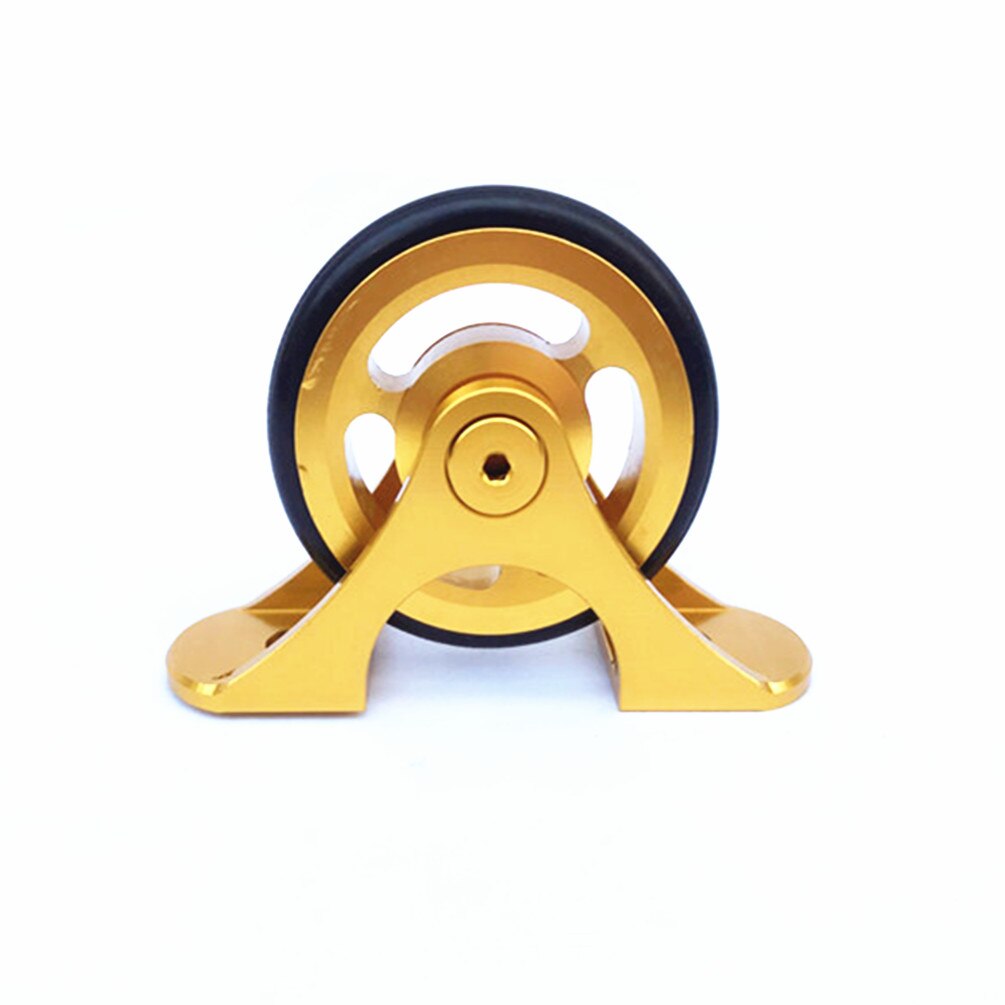 Guardabarros de goma de aleación de aluminio ultraligero que lleva ruedas fáciles para Brompton