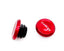 Litepro Bike Handlebar End Plugs – Plastic Body with Aluminum Cover, Lightweight 8.9g