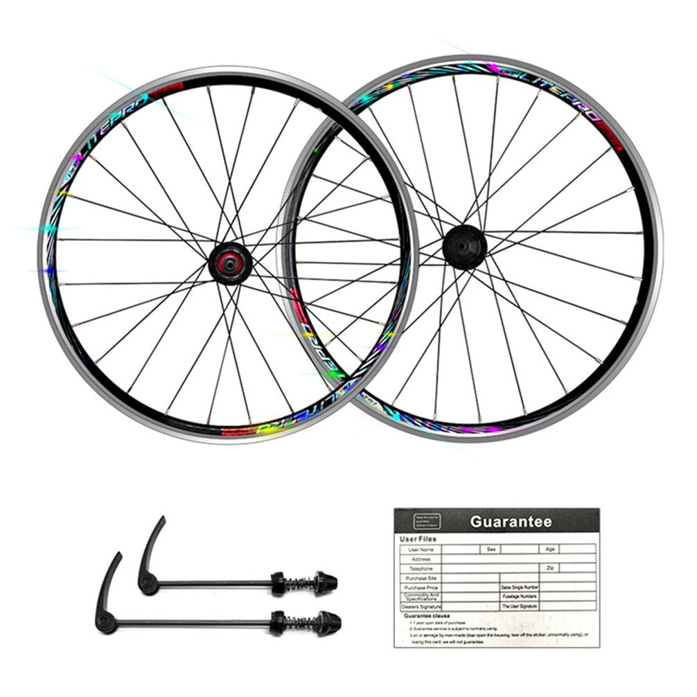 Litepro KFUN/S21 Folding Bike BMX V Disc Brake 406 451 Wheelset
