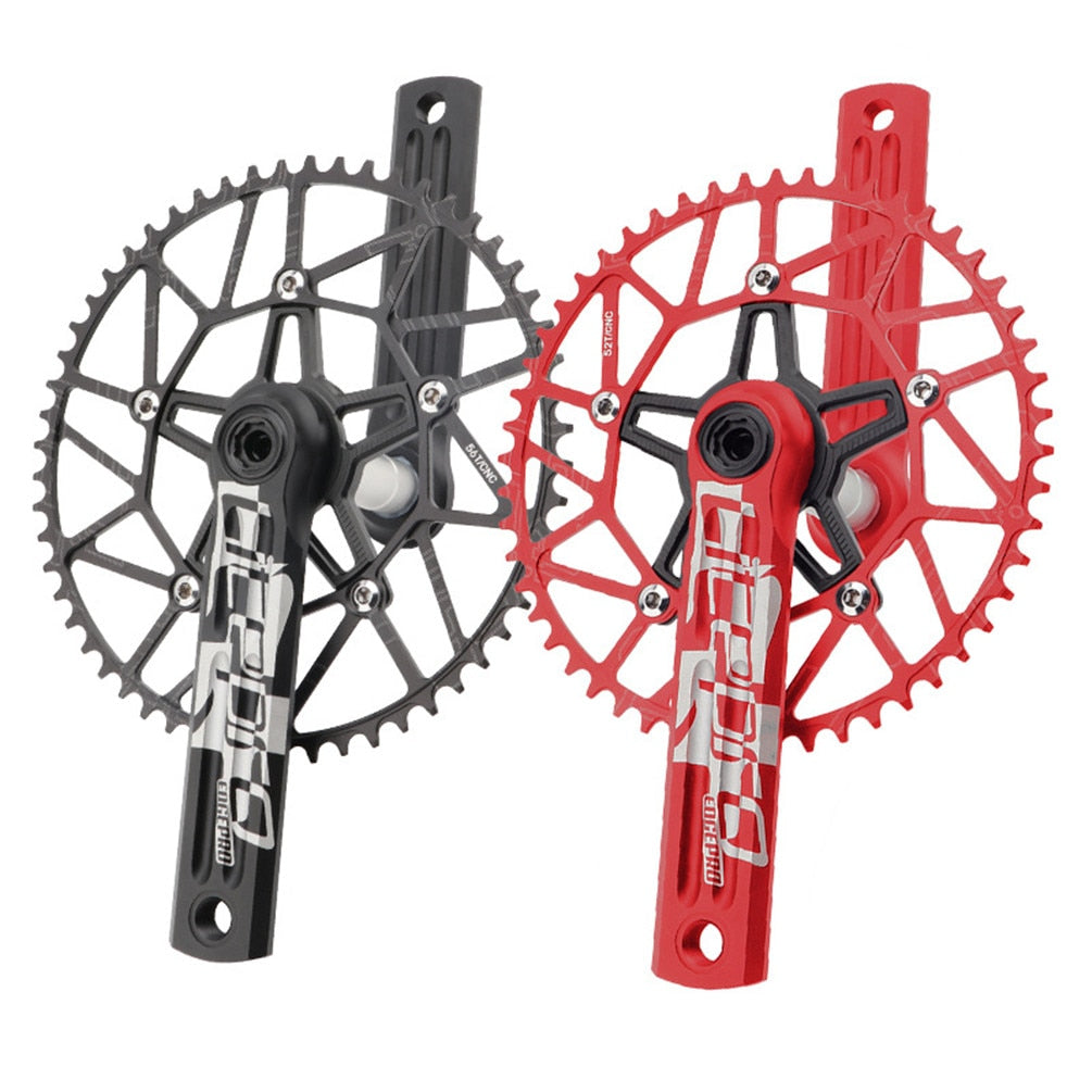 Litepro Edgepro Electroplating Integrated Crankset & Chainring