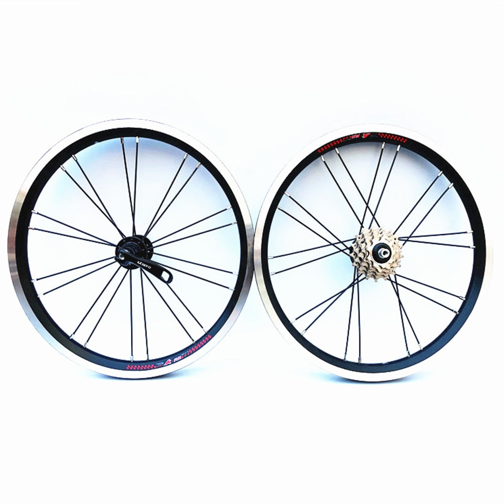 Litepro Bicycle 16 Inch 4 Sealed Bearing Outer Five Speed Shift Set Star Wheelset