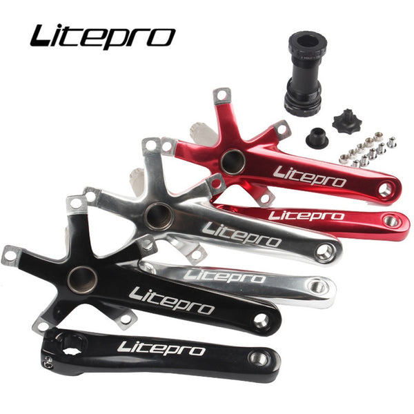 Litepro 170MM Hollow Integrally Crankset with Bottom Bracket