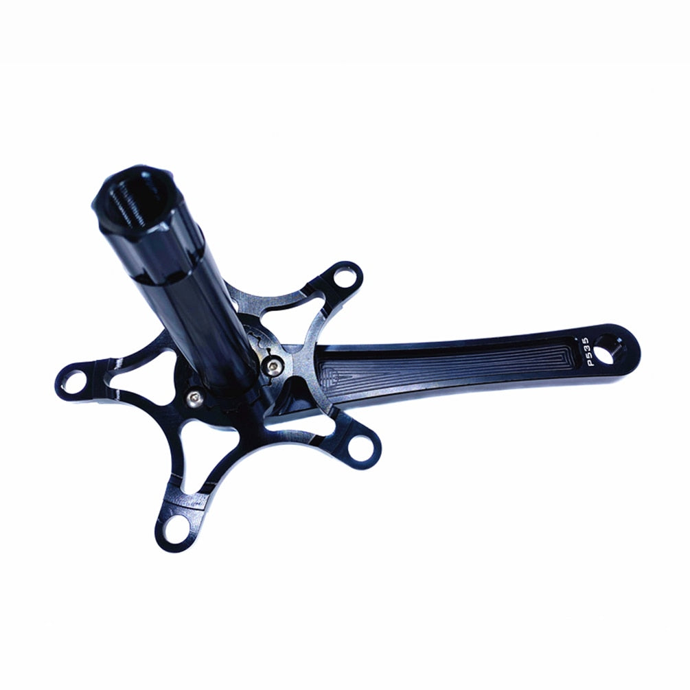 Litepro Folding Bike Integrated Hollow Crankset Aluminum Alloy 412 For Brompton