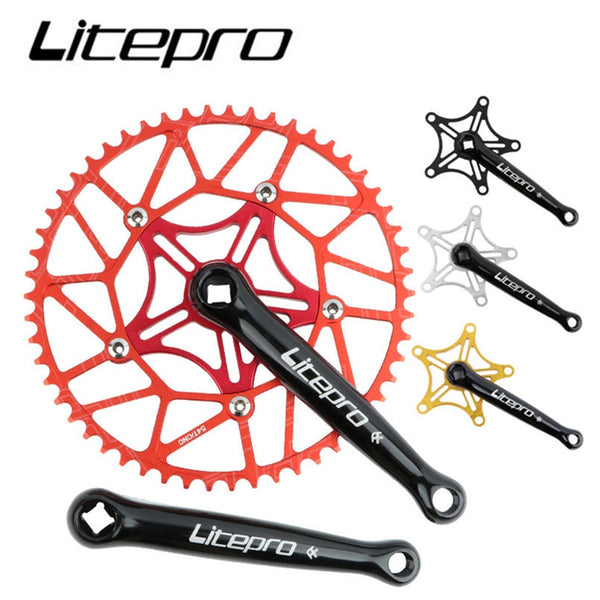 Litepro-Litepro Vintage Crankset and Hollow Chainring – Litepro