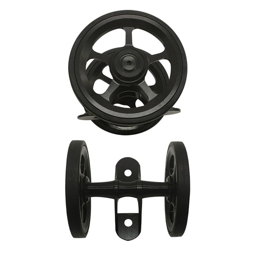 Mud Gear Ruedas dobles Guardabarros Rueda fácil CNC Aleación de aluminio Bicicleta Juego de ruedas grandes para bicicleta plegable Brompton