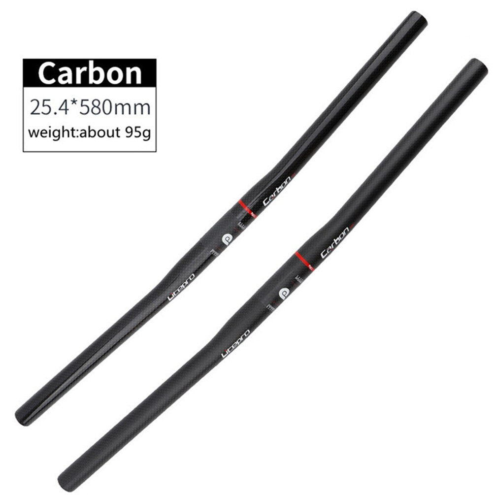 Manillar recto de fibra de carbono Litepro 25,4*580MM