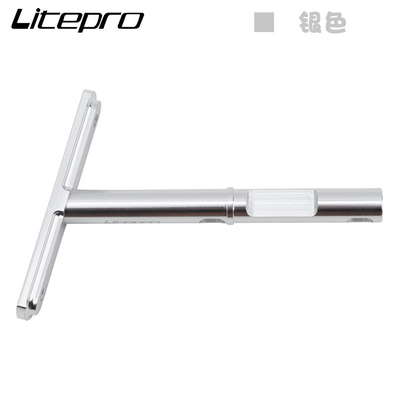 Litepro Bottle Cage Adapter on Seatpost