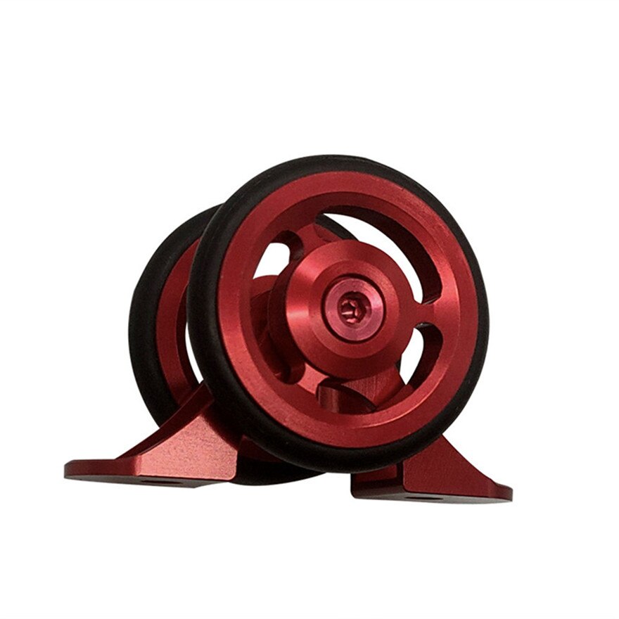 Guardabarros de bicicleta Ruedas fáciles Engranaje de barro Rueda doble Aleación de aluminio Mini juego de ruedas de protección para bicicleta plegable Brompton