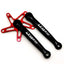 Litepro 170mm Fan-Shaped Square Hole Hollow Crankset