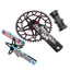 Litepro Edgepro Electroplating Integrated Crankset & Chainring