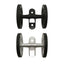 Mud Gear Ruedas dobles Guardabarros Rueda fácil CNC Aleación de aluminio Bicicleta Juego de ruedas grandes para bicicleta plegable Brompton