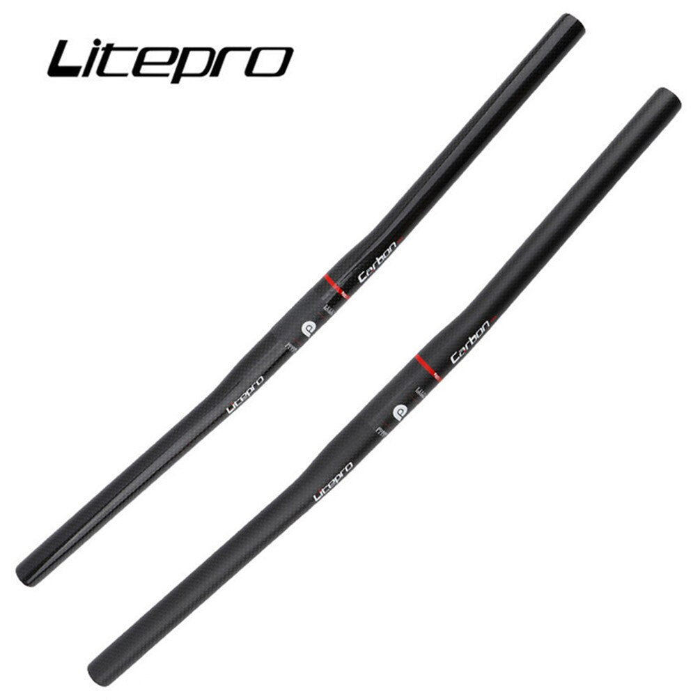 Manillar recto de fibra de carbono Litepro 25,4*580MM