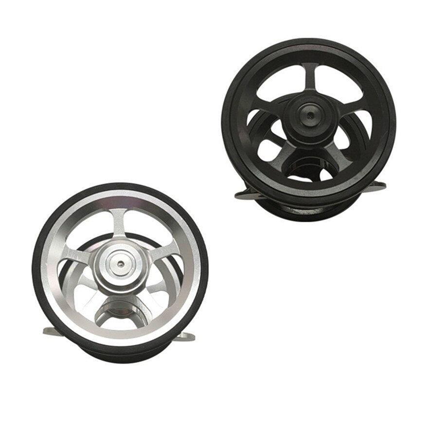 Mud Gear Ruedas dobles Guardabarros Rueda fácil CNC Aleación de aluminio Bicicleta Juego de ruedas grandes para bicicleta plegable Brompton