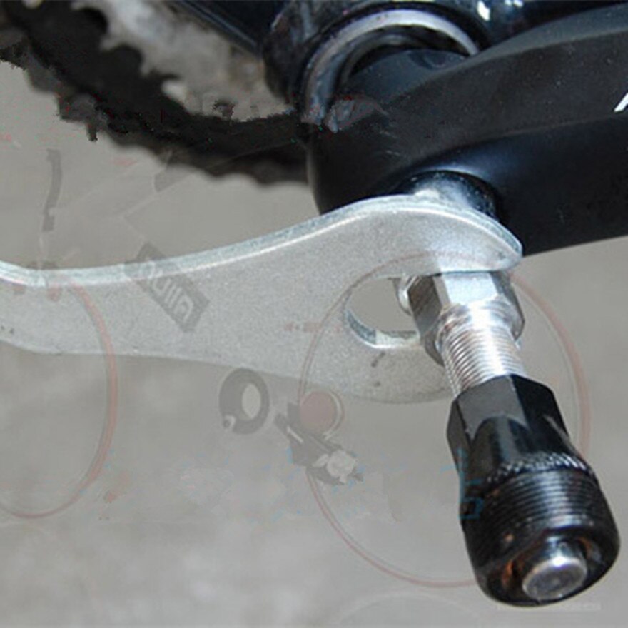 Open end wrench with tail hook MTB Mountain Bike Wrench repair tool Bicycle crankset axial Pedal Wrenches tools