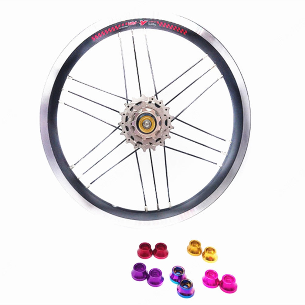 Litepro 412 WheelSet Screws Locking Side Cap Bolts