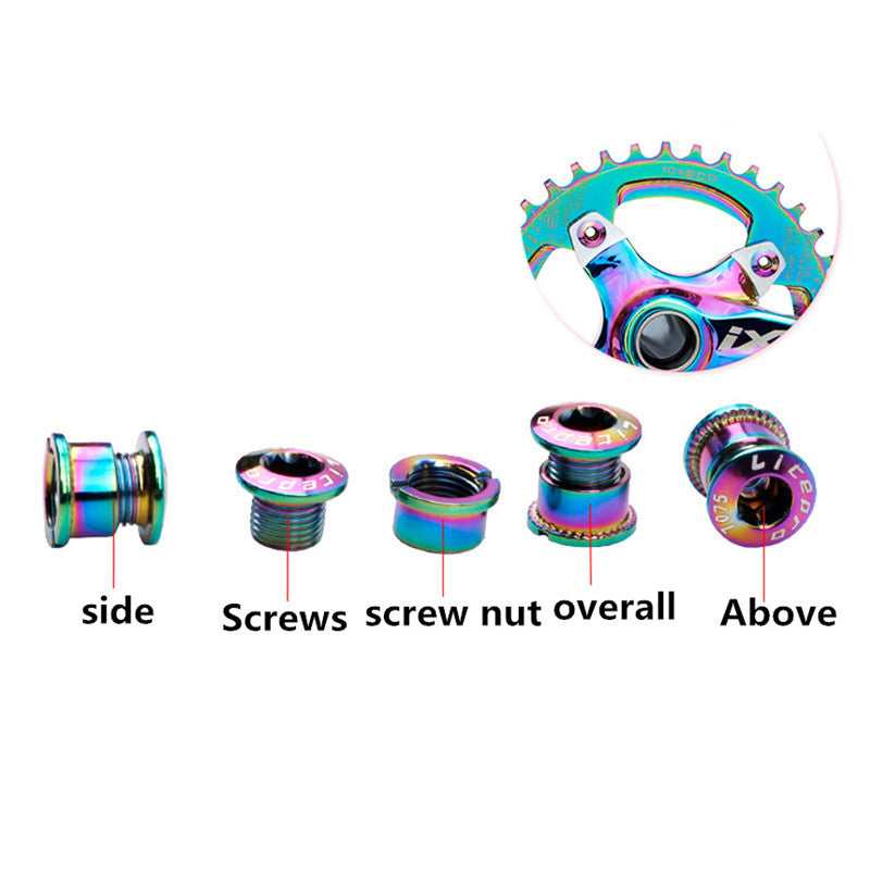 Litepro Bike Chainring Bolt (5Pcs/lot)