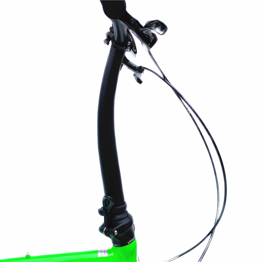 Litepro 37cm Gooseneck Quick-Release Head Tube – Left/Right Fold, Lightweight 647g, Forward-Leaning Design