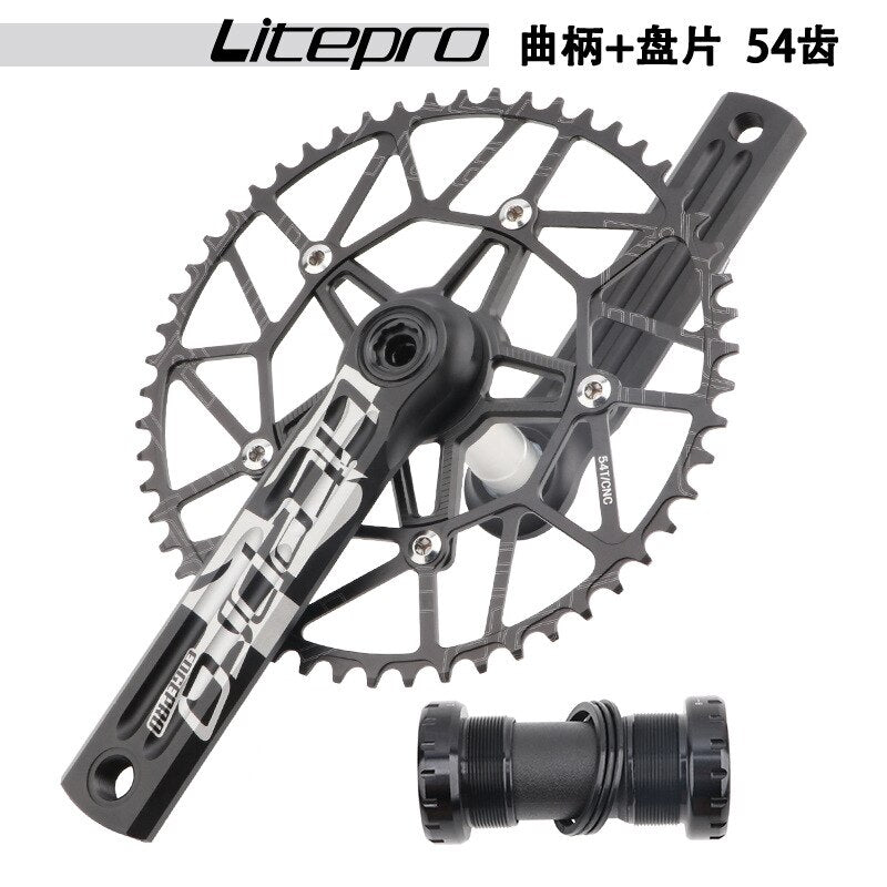 Plato y bielas integrados Litepro Edgepro