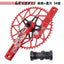 Litepro Edgepro Electroplating Integrated Crankset & Chainring