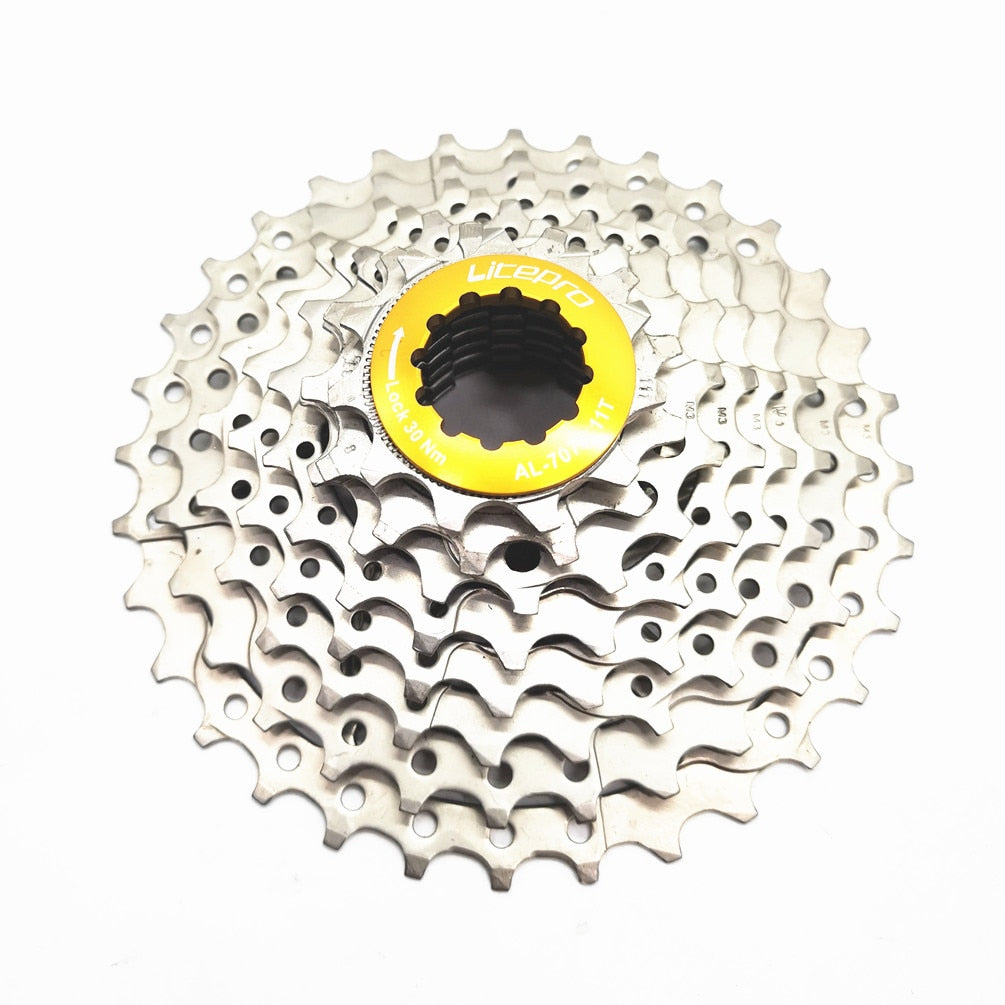 Litepro Road Bicycle 9 Speed 11-25T Cassette Freewheel 9S 11-28T