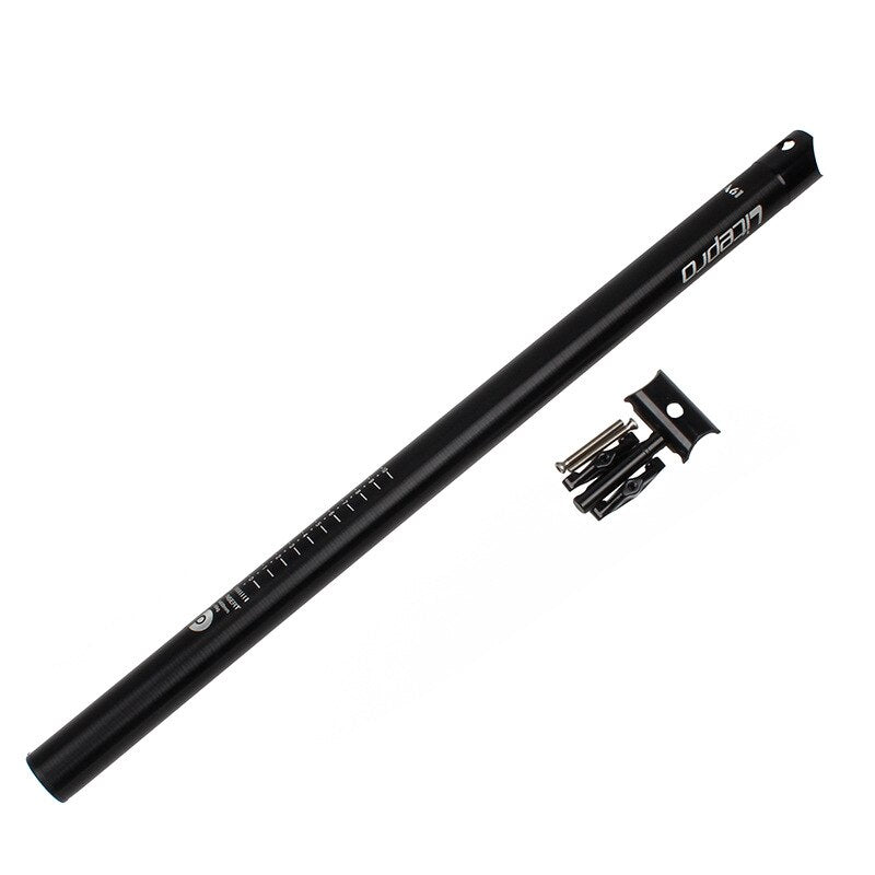 Litepro bicicleta plegable CNC tija de sillín 33,9*600mm aleación de aluminio