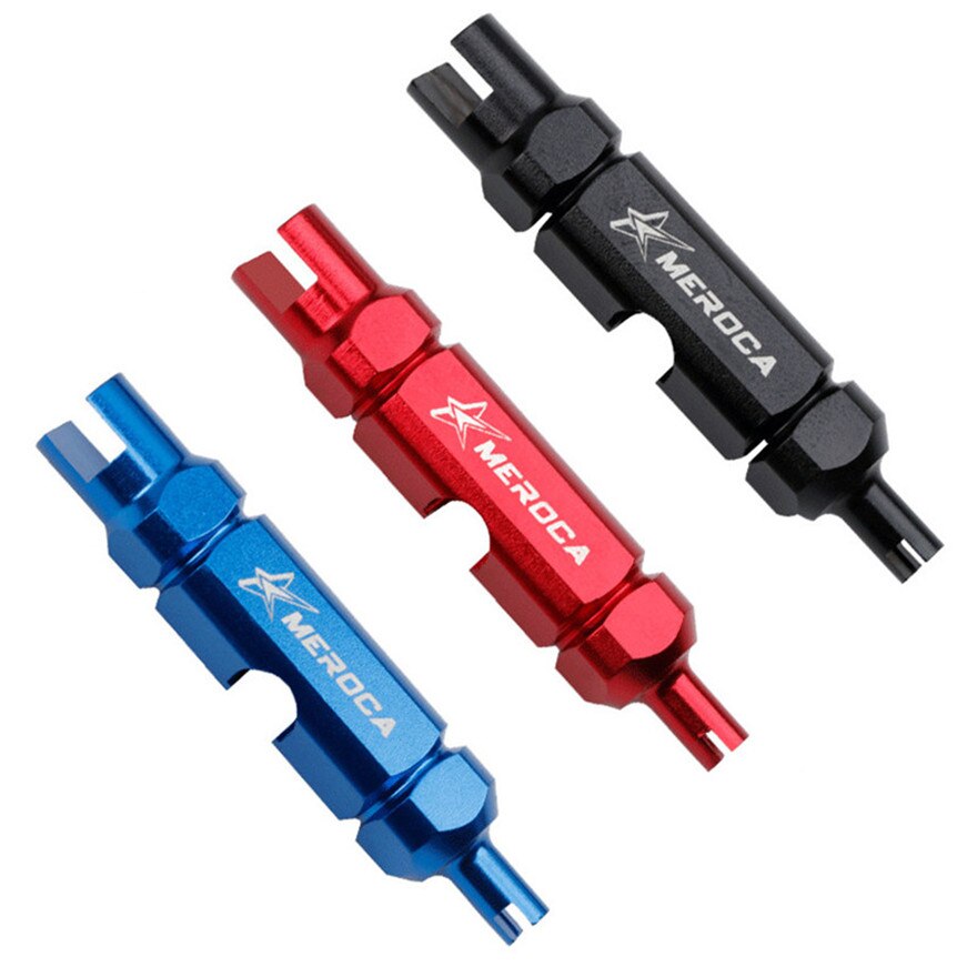 French Presta Valves Road Bicycle American Schrader Core Wrench Tire Tube MTB Mountain Extension Rod Disassembly Repair Tool