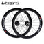 Litepro S42 406/451 AERO Wheelset Disc/V Brake 74/130 100/130 100/135