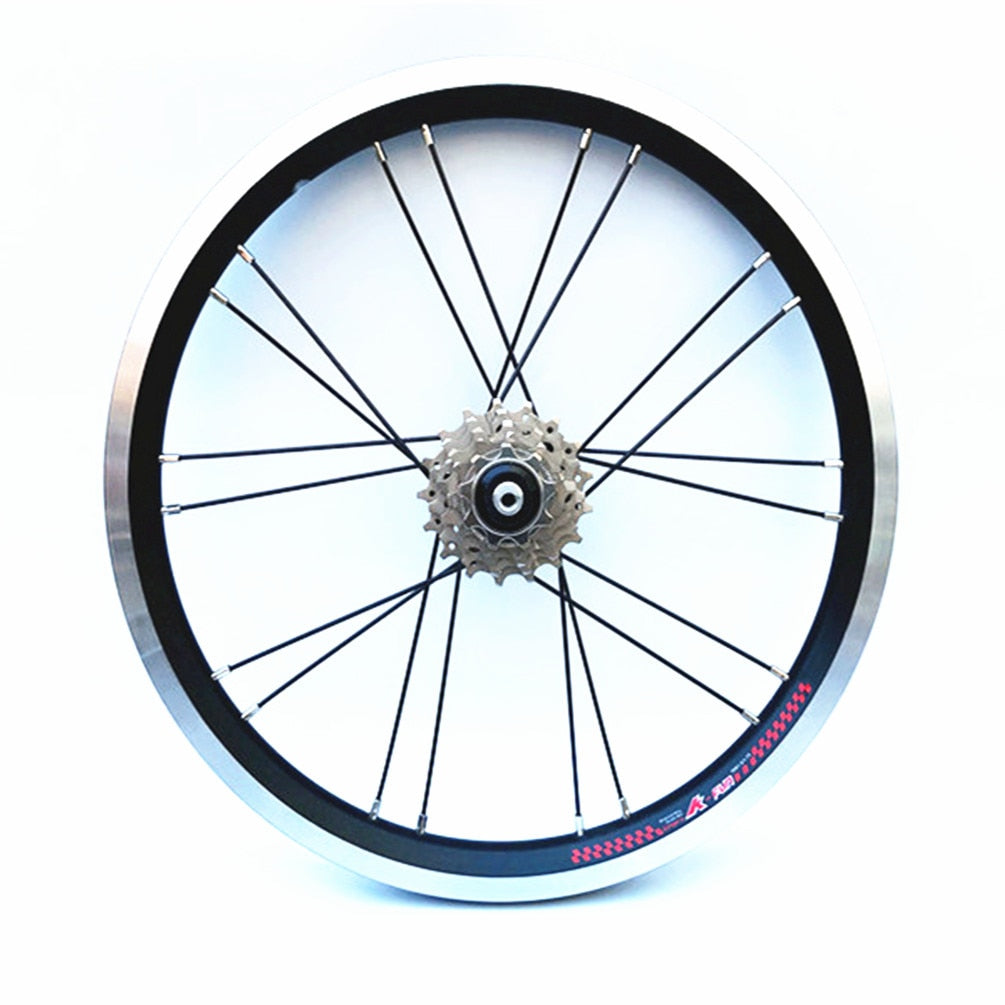 Litepro Bicycle 16 Inch 4 Sealed Bearing Outer Five Speed Shift Set Star Wheelset