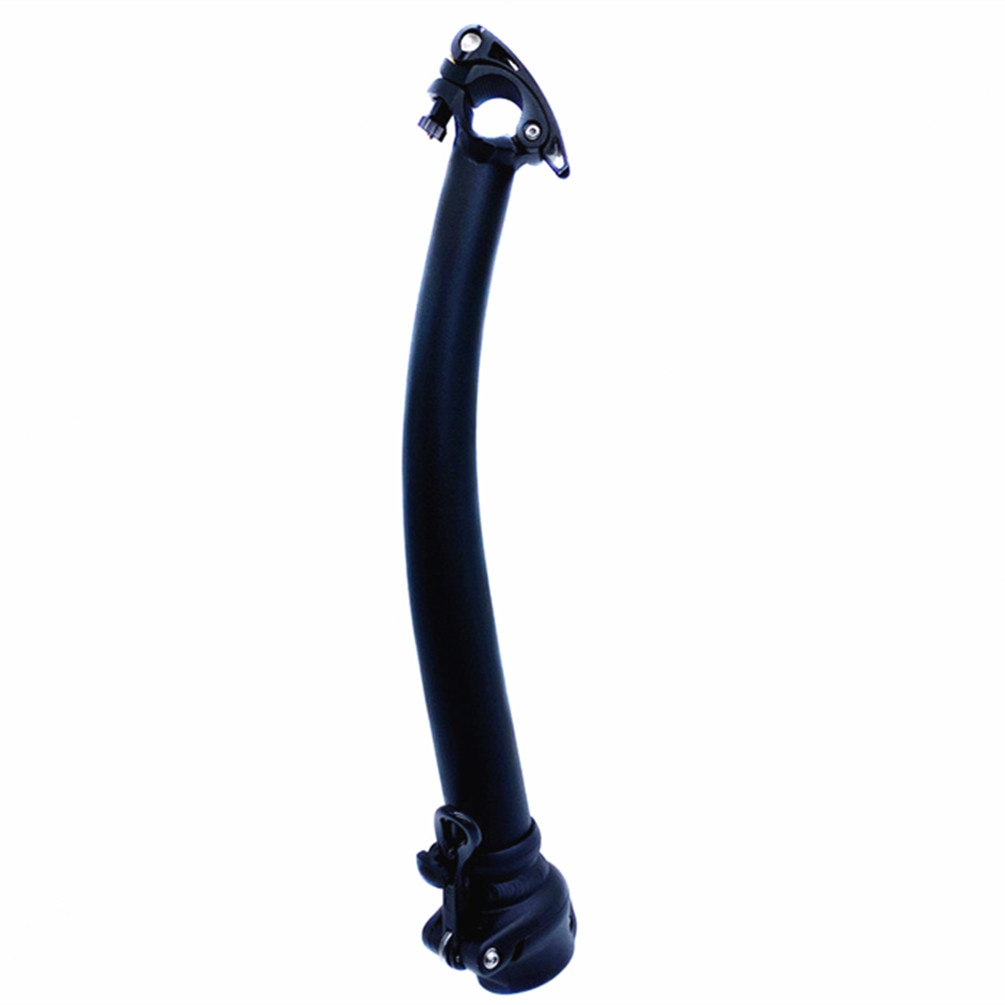 Litepro 37cm Gooseneck Quick-Release Head Tube – Left/Right Fold, Lightweight 647g, Forward-Leaning Design