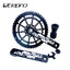 Litepro EDGE Integrated Chainwheel Chrysanthemum Double Chainring