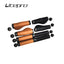 Litepro PU Leather Bike Grips – 22.2mm, 128/132mm, Premium Synthetic Leather (140g/200g per Pair)