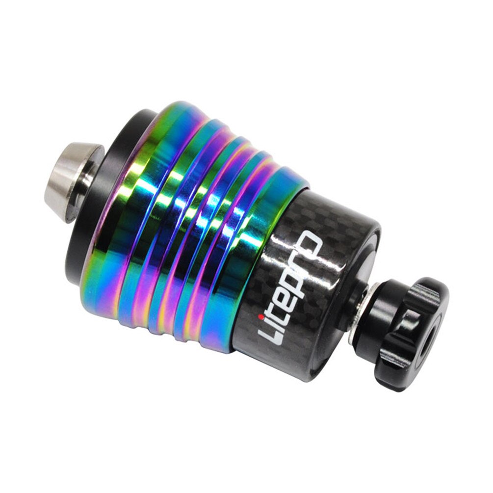 Amortiguador trasero de resorte de suspensión de fibra de carbono Litepro para Brompton
