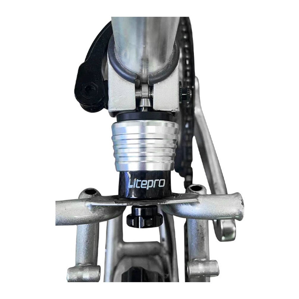 Amortiguador trasero de resorte de suspensión de fibra de carbono Litepro para Brompton