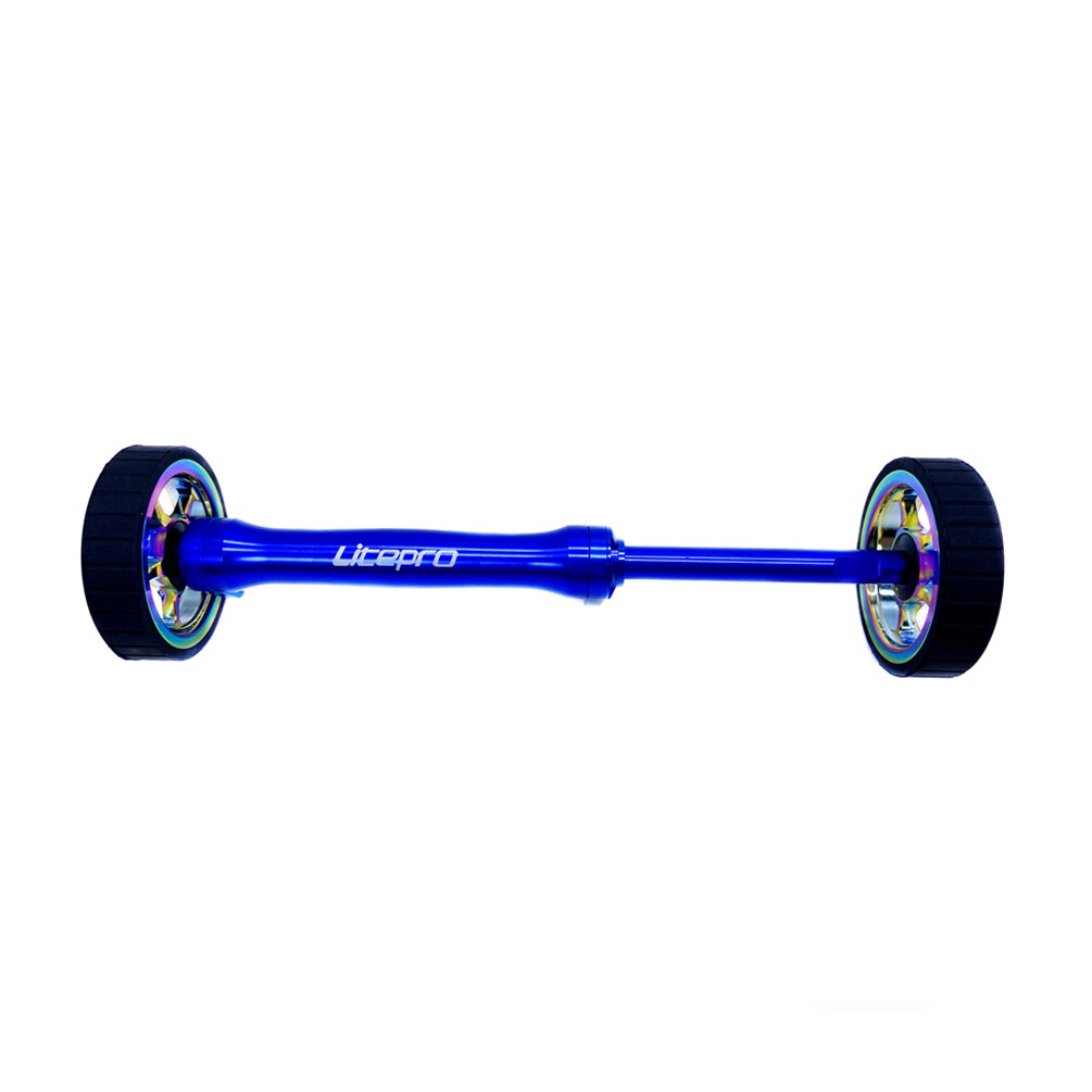 Litepro para Brompton hickened Easy Wheel Extension Rod