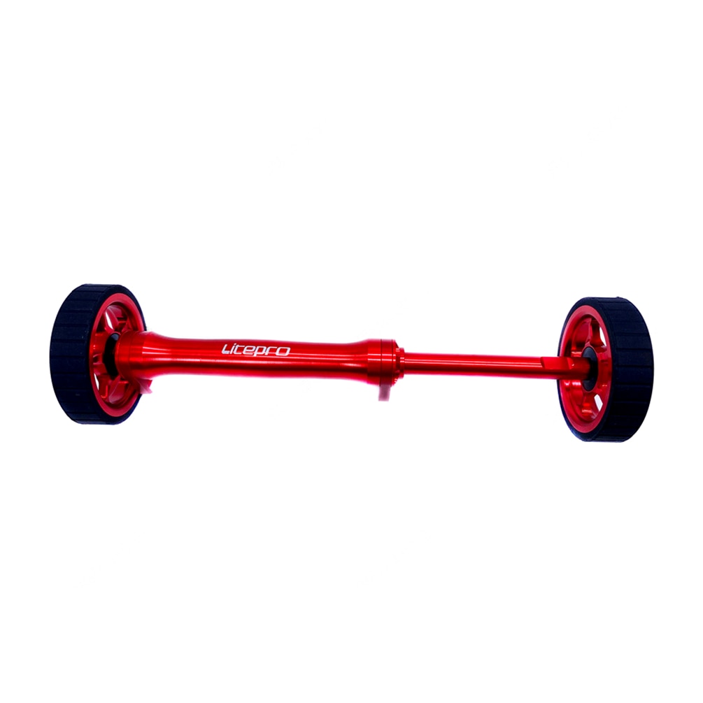 Litepro para Brompton hickened Easy Wheel Extension Rod