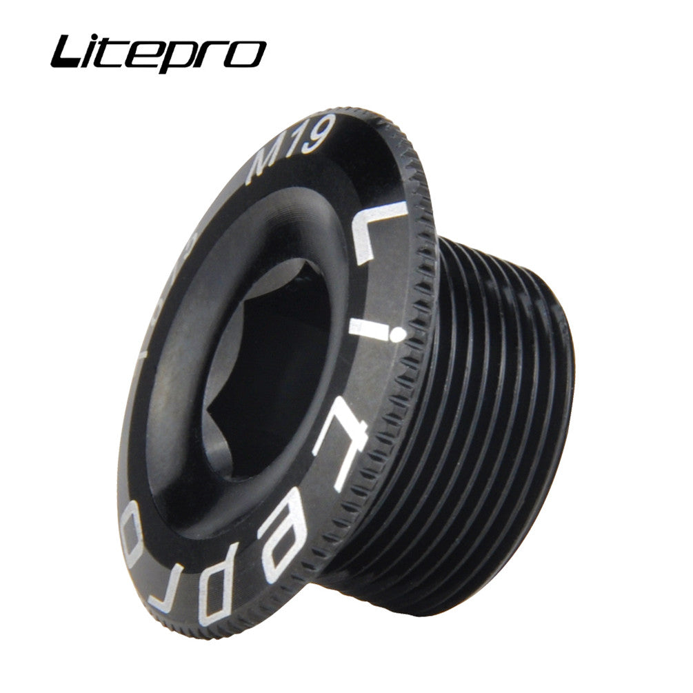 Litepro M18 M19 M20 Integrated Crank Screw Cover