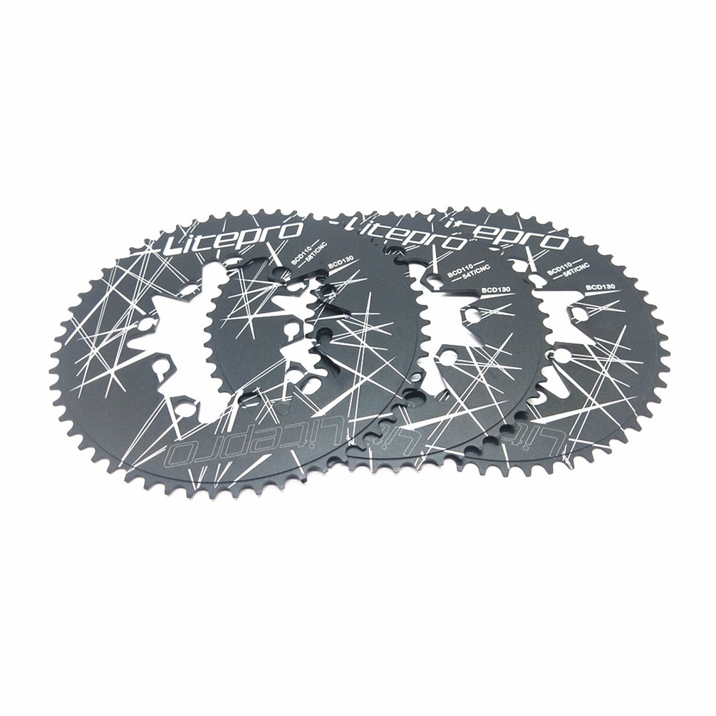 Plato Litepro Ovalado Doble BCD 110/130MM