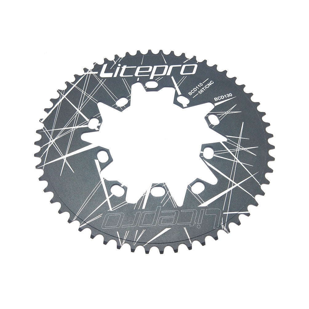 Plato Litepro Ovalado Doble BCD 110/130MM