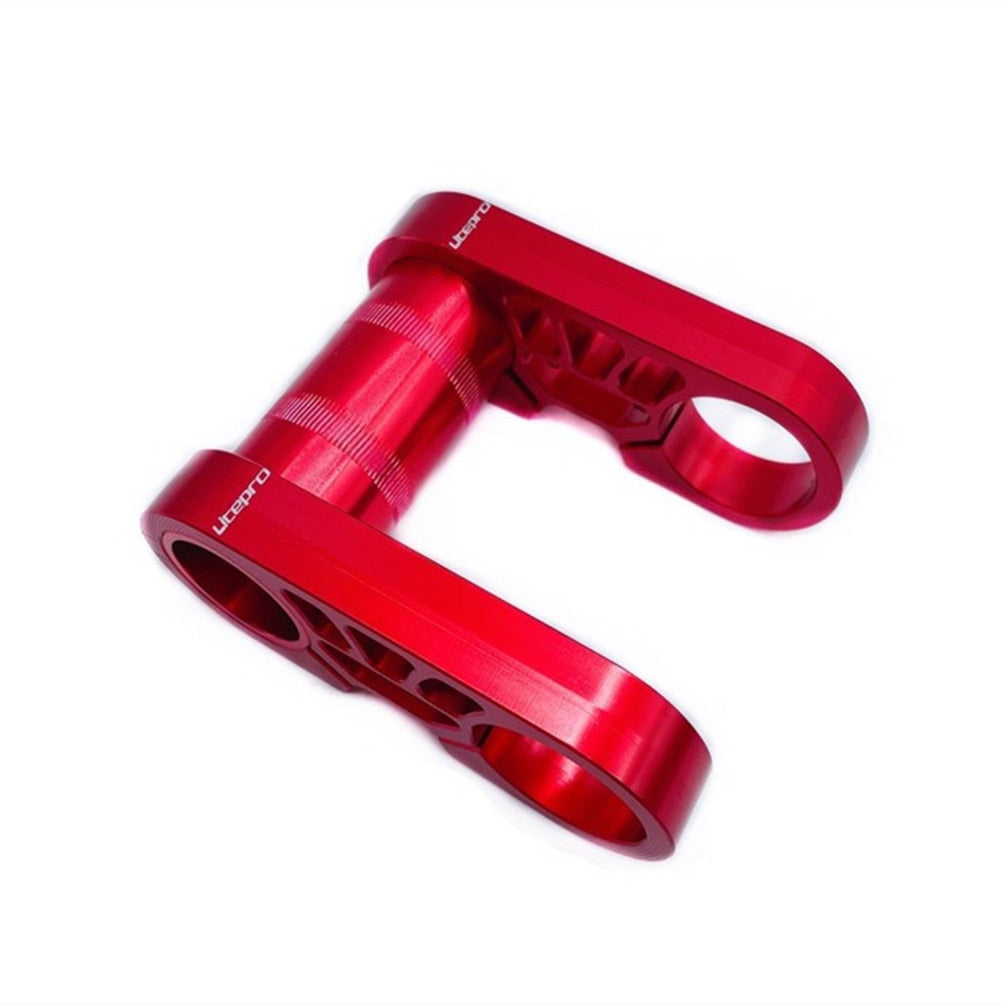 Litepro Double Handlebar Stem for Birdy Bikes – 31.8mm Aluminum Alloy, Lightweight (180.8g), 6 Colors