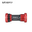Litepro Elite MTB Mountain Bicycle Ceramic External Bearing Bottom Brackets Screw-in Threaded BB68mm Bearing Bottom Bracket